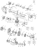Page B Diagram and Parts List for XT-85  Weed Eater Trimmer